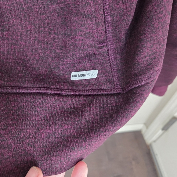 Athletic Works Purple Utility Jacket Full-Zip Fleece Size XXL - Picture 6 of 7